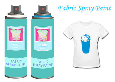 Đen vải phun sơn Acrylic phun sơn cho quần áo / giày UV kháng