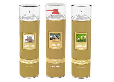 Animal Marker Tail Sơn Thân thiện với môi tạm thời Spray Paint cao Visibility
