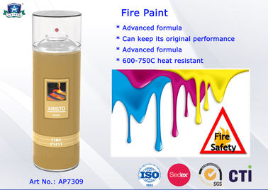 Khả năng chịu nhiệt Sơn phun Acrylic / Silicone Resin Sơn chống cháy phun 650 ℃ ~ 700 ℃