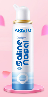 Aristo Saline Nasal Spray 80ml Xịt tạo bọt cạo râu Thuốc miễn phí không gây nghiện OEM