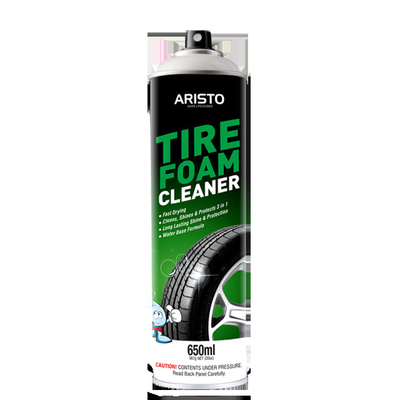 Máy làm sạch lốp xe Aristo Xịt làm sạch lốp xe 600ml CTI dành cho ô tô