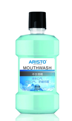 Sản phẩm chăm sóc cá nhân Aristo 250ml nước súc miệng để làm sạch miệng khác nhau