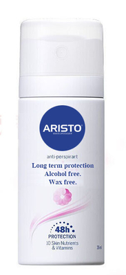 Các sản phẩm chăm sóc cá nhân của Aristo Xịt chống mồ hôi không chứa cồn không chứa cồn 150ml OEM