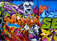 Tuỳ chỉnh Acrylic nghệ thuật Graffiti sơn phun lon với Matt / Gloss / bán bóng màu