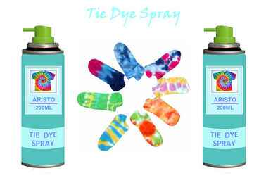 Nhiều màu sắc 200ml Tie Dye Spray Paint DIY cho quần áo Khăn quàng cổ Vớ