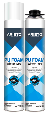 750ml Xịt bọt PU dễ cháy MDI Một thành phần mở rộng Aristo