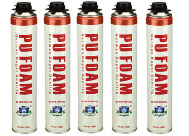 Chuyên nghiệp B2 chống cháy PU Foam Spray / Polyurethane Foam 750ml