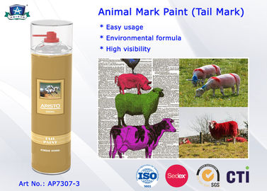Nhanh Khô Không Thấm Nước Phun Animal Mark Sơn cho Lợn / Cừu / Đuôi Ngựa Tím Đỏ Xanh