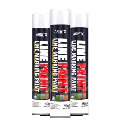 Aristo 750ml Line Marker Paint Aerosol Có thể Line Đánh dấu Sơn Phun cho Đường